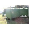 Movable Folding Steel Frame Ablution Container With Plumbing Pipe And Sanitary Wares
