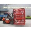 Mast Hot-dip Galvanized , Painting Construction Hoist Elevator with Twin Cage 1600kg Capacity