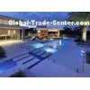 Attractive Security Glass Pool Fencing Glass Panels , Fully Tempered Glass Pool Fence