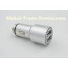 OEM / ODM 3.4A Small USB Metal Car Charger High Output For Samsung Smartphone