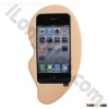 Big Ears Soft Silicone Cases For iphone4&4S-Yellow