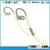 High Quality Color Customized Ear Hook Earphones with Microphone and Volume Control