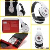 2013 hot sale white beats studio headphone by dr dre with AAAAA Quality+stereo sound noise canceling