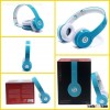 2013 hot sale light blue beats solo hd headphone by dr dre for portable media player+AAAAA Quality 1