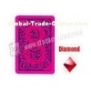 Poker Cheat Copag 1546 Plastic Invisible Playing Cards For UV Contact Lenses Magic Props
