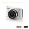 Nikon J1 White Camera with Lens, Bag, Memory Card and Nikon 30-110mm White Lens