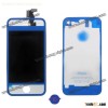 Blue Transparent LCD Display And Touch Screen Digitizer Assembly For iPhone 4S