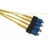 Multimode PVC Optical Fiber Patch Cable , SC-SC SM 9 / 125 Fiber Optic Jumper Cables
