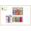 900mAh Ego Q EGO E Cigs with Flower Design , Colorful 600 Puffs E Cigarette