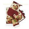 blue pumpkin kitchen textiles 3pcs