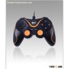 Hot sale new design pc usb with dual shock wired game controller
