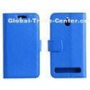 Book Style Sony Cell Phone Cases , Xperia E1 Wallet Phone Case With Stand