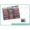 Single Sided Led Electronic Basketball Scoreboard With 24 Second Shot Clock 3m x 2m