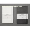 Black Notebook With Leather Cover