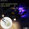 12V 1.5W Aluminum Alloy LED Night Lights Navigation Light for RC Multicopter / Airplanes/ QAV