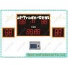 Red LED Water Polo Score board With Shot Clock , Ultra Bright 120cm x 80cm