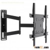 Low-profile slim tilt & swivel tv brackets