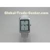 Pure White Leather Japan Movt Quartz Watch For Girl Stainless Steel Back