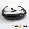 GLOWOR 98'' 16:9 Wide Screen 3D Video Glasses Video Goggles HMD Support 1080P with AV-IN + 8
