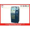 Compact Structure Self Service Payment Kiosk Steel 19" With EMV Certified , Advertising