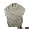 2015 Fall Gentlemen's Fashion Angora Wool Pullover Jacquard Diamond Stitch Shawl Sweater