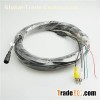 BR-AC04-20 4pin Male Shift To RCA Male Connector