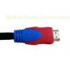 3D Color HDMI Cable Oxygen - Free Copper Wire 25ft , 3m