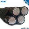 Al pvc insulated 4 cores 4*10mm2 4*16mm2 4*35mm2 abc cable