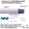 STEEL MILL WIRING water proof Braided Flexible metal Conduit for petro industry PLC wirings,steel mi