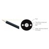 12core single mode unitube non-metallic non-armored optical fiber cable