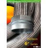 HIGH TEMPERATURE HEAVY SERIES over Braided Flexible Metal Conduit and fittings for iron mill cable r