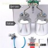 Double Head Spray Gun With Two Cups For A