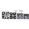 Industrial Plastic 120mm or 92mm 12V, 24V, 48V Electric DC Ventilation Fan