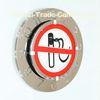 Silver Decorative Wall Clock For Office
