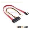 SATA 22pin To Latching SATA 7pin With Small 4pin Power Cable