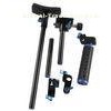 Metal Rod and ABS plastic Handle DSLR Shoulder Rig For 5D2 5D3 7D