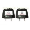 7 Inch HD LED PAL / NTSC DC12V 16:9 Wide View Angle Special Car HD Headrest Monitor For Honda