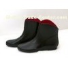 Autumn Waterproof Ankle Rain Boots , Fashionable Size 36-40