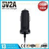 YLCC-220 Mini Dual USB 2A car charger