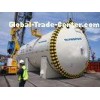 Flyash Brick High Temperature Industrial Glass Autoclave Door , 3.2m 150C
