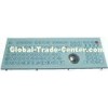 with optical trackball IP65 Industrial Membrane Keyboard panel mount