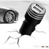 Travel Car Charger Best Metal Dual USB Port Car Charger Universal for Apple iPhone iPad iPod Samsung