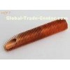 Refrigeration Evaporator Low Aluminum Fin Tube of Optimized Inner to Outer Surface Ratio