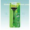 Pivoting Head Twin Blade Disposable Razors