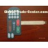 Air Conditioner PC Waterproof Tactile Membrane Switch Embossed , 0.05-1.0mm thick