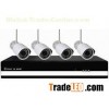 4CH Network Video Record Kits Black Color