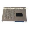 Waterproof Rear panel mounting IP65 Industrial rugged touchpad with  2mm long stroke