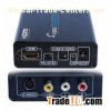 1080p HDMI YPBPR Converter supports NTSC / 480i or PAL / 576i Analog composite Video