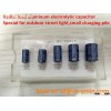 LKZ Radial Lead Aluminum Capacitor for Charging Pile 10000 hours enduring outdoor low temperature