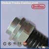 Flexible conduit with zinc plated connector